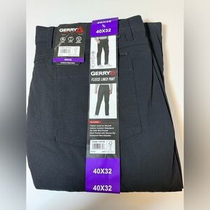 Gerry Weber Men's Black Fleece Lined Pants Size 40x32